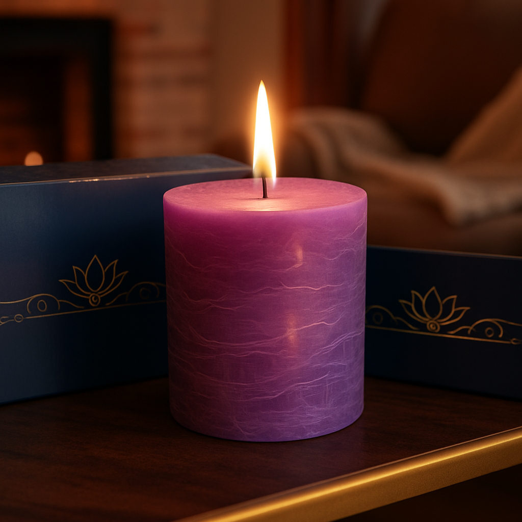 Fragrance Free Candles in a Luxurious Reusable/Recyclable Gift Box