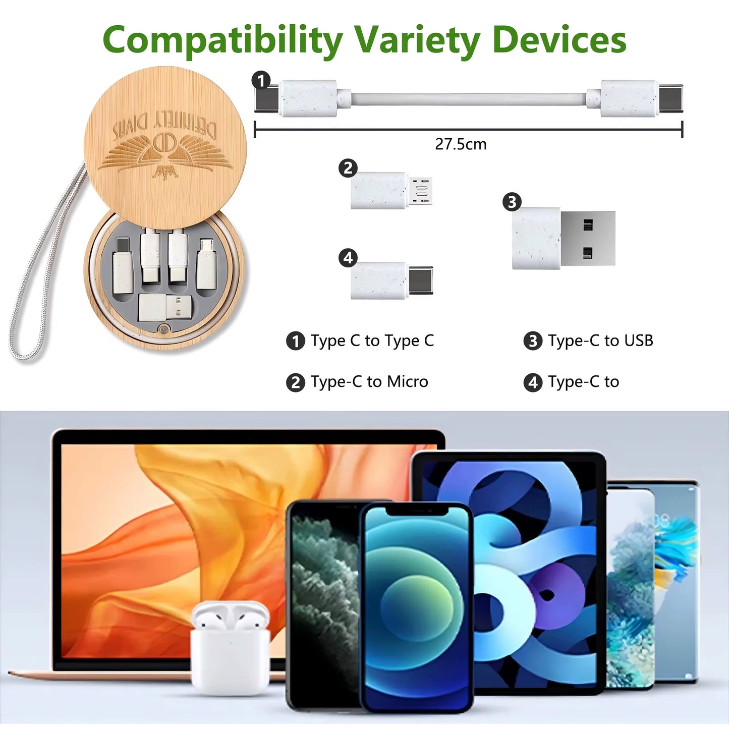 Travel Charger Kit - Free Sustainable Label