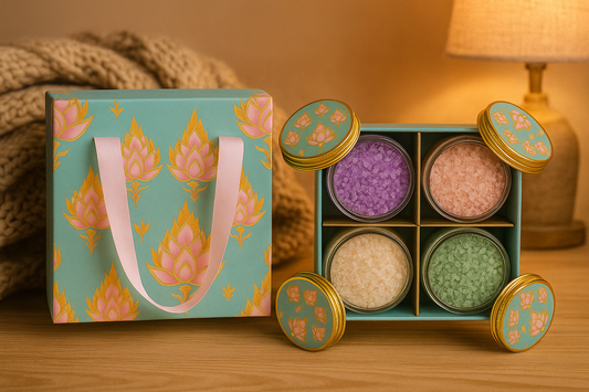 Spa Gift Set with Assorted Bath Salts