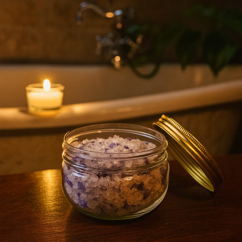 Spa Gift Set with Assorted Bath Salts