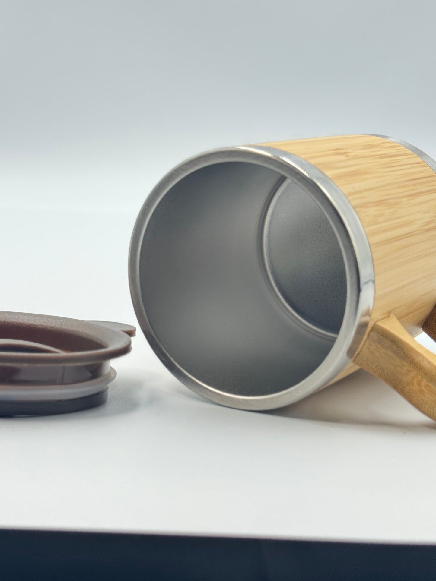 Bamboo Insulated Cup | Eco-Friendly Reusable Cup with Custom Label