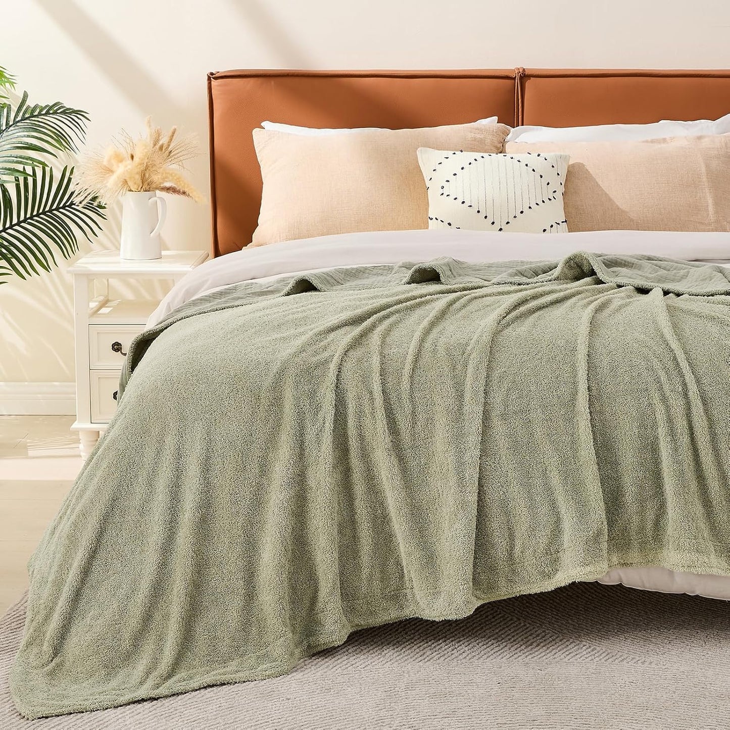 EMME Muslin Throw Blanket 100% Cotton Blankets for Couch Breathable Gauze All Season Soft and Lightweight Pre-Washed (Teal, 50"x70")