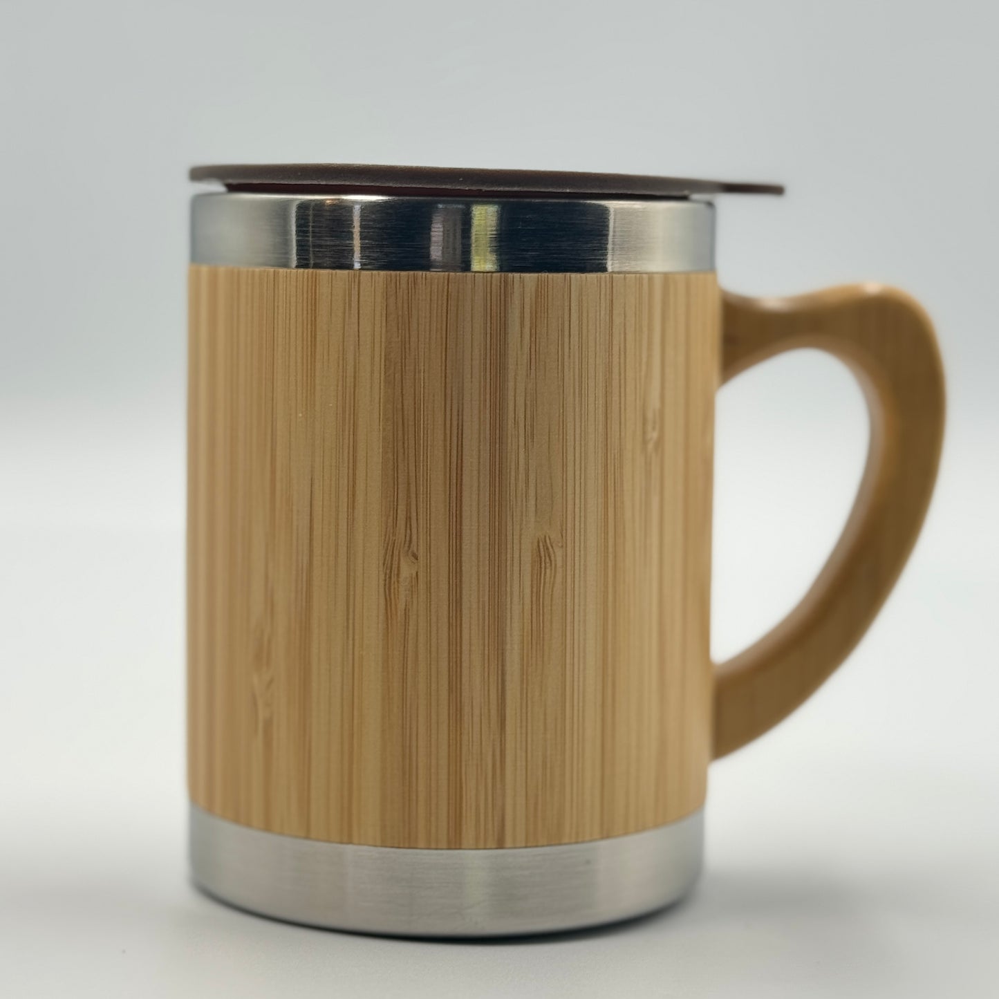 Bamboo Insulated Cup | Eco-Friendly Reusable Cup with Custom Label