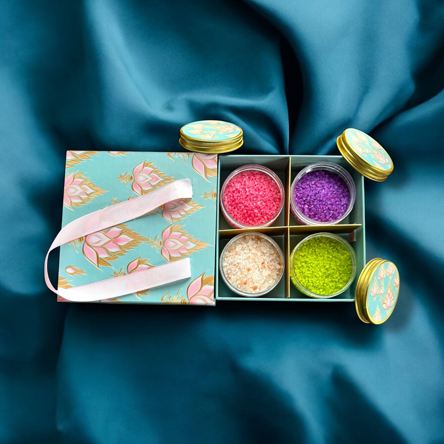 Spa Gift Set with Assorted Bath Salts